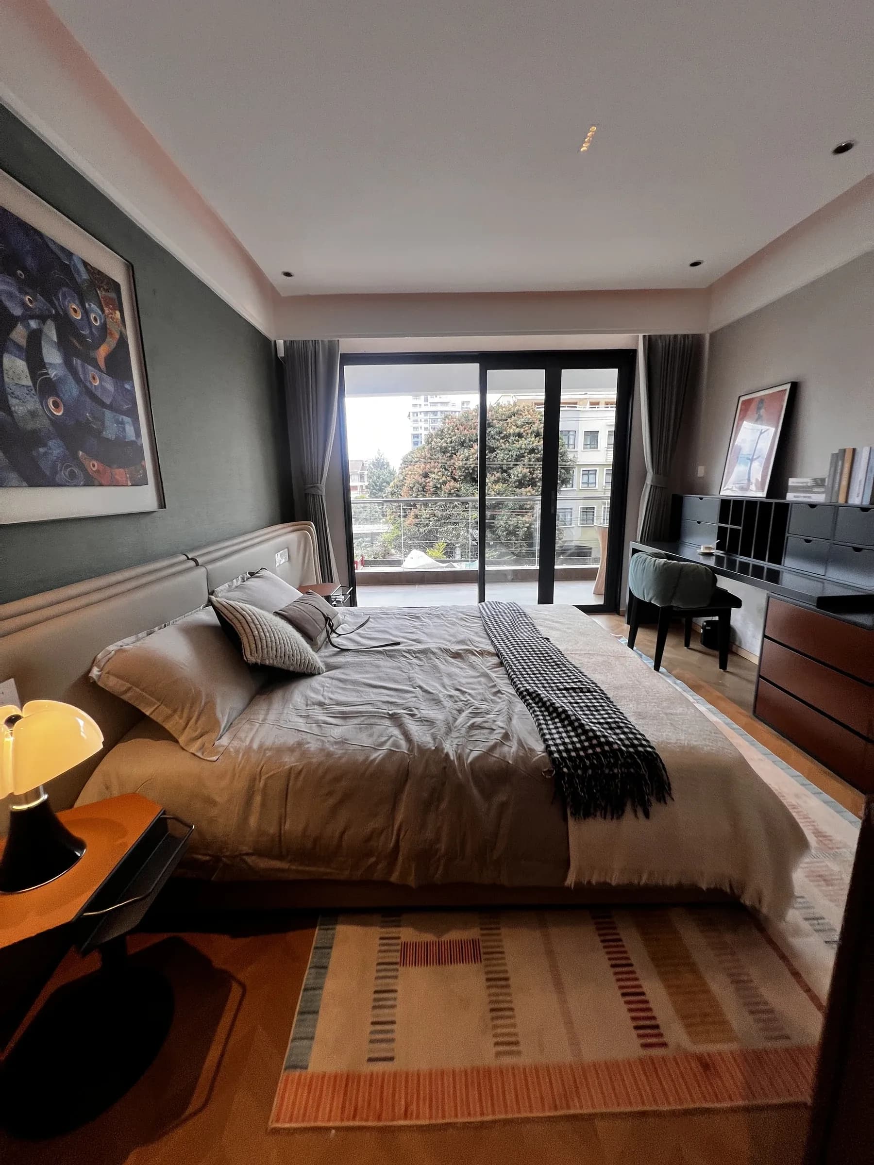 Amani Residence show apartment bedroom