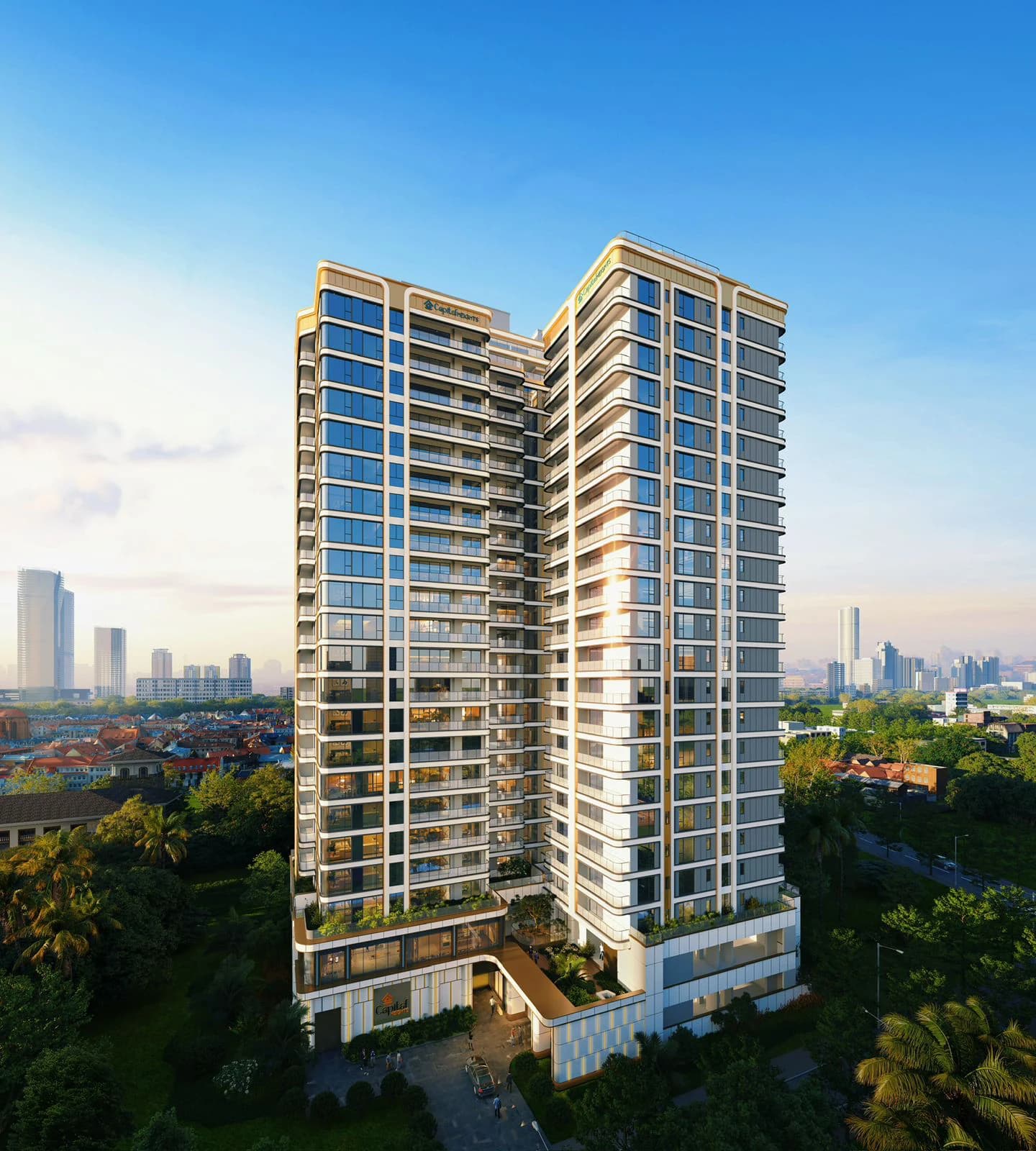 Capital Heights exterior in daylight