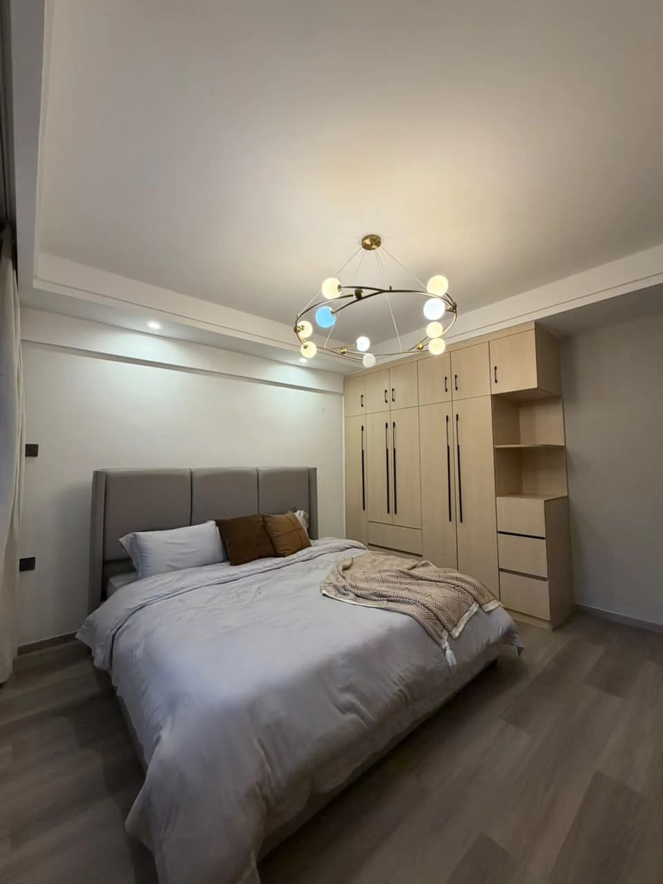 Bedroom in a furnished Casa Rina Heights apartment