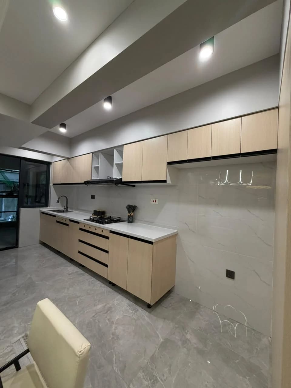Kitchen in a furnished Casa Rina Heights apartment