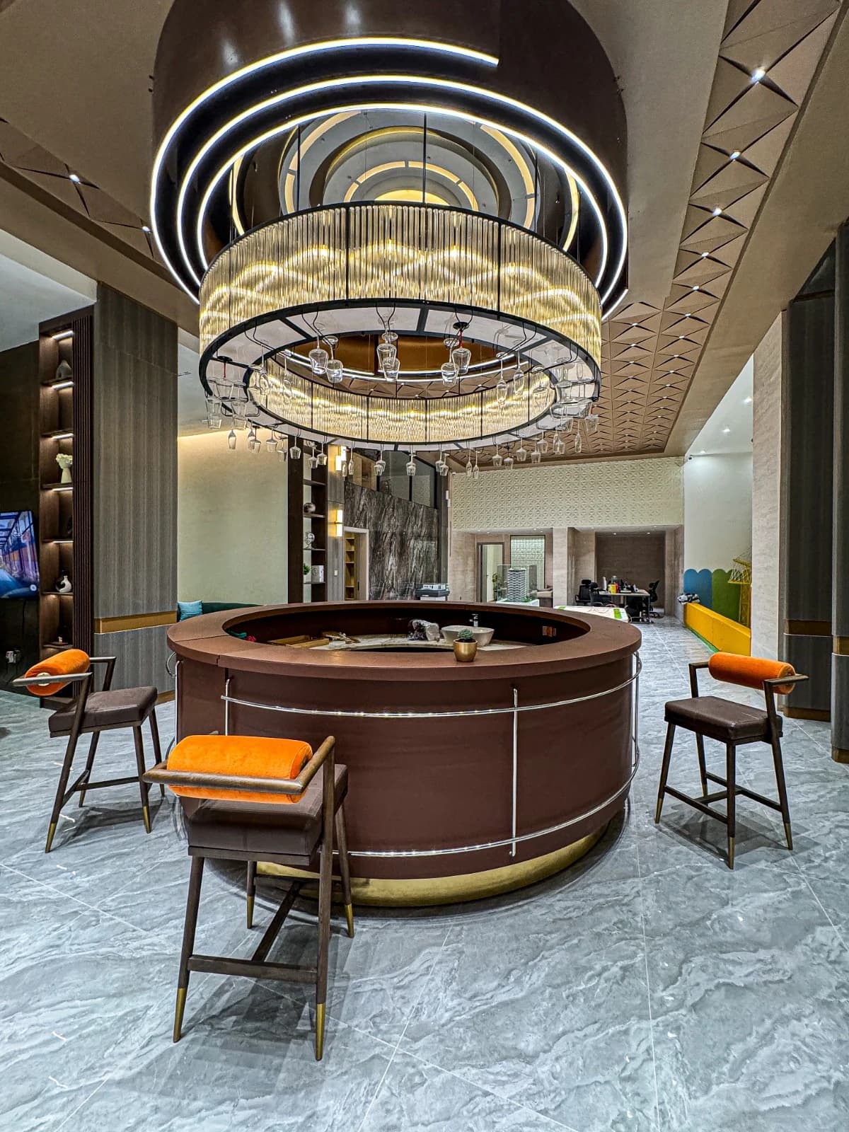 Diamond Bay Residence reception desk