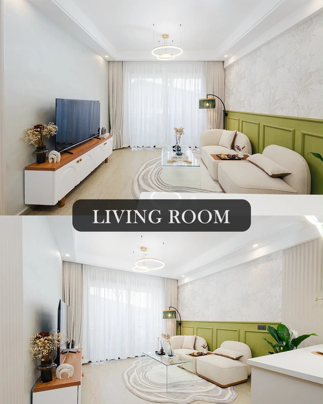 Interior living room visual from the Lesto Residences brochure
