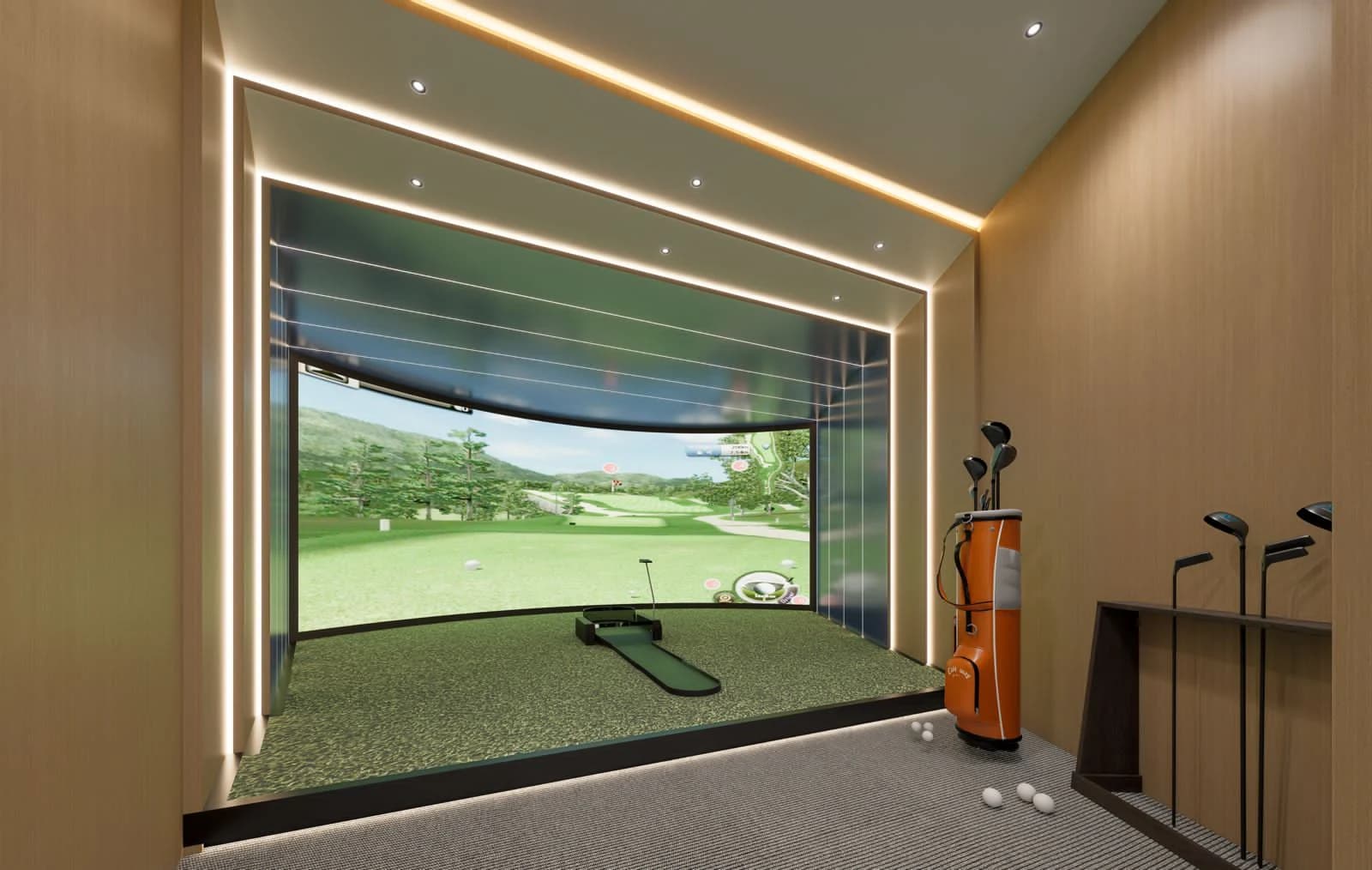 Rendered gym at Mogotio Oasis
