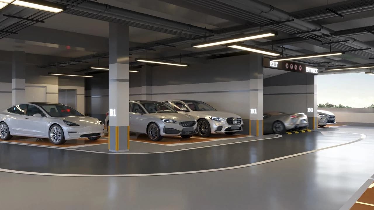 Skyline secure parking