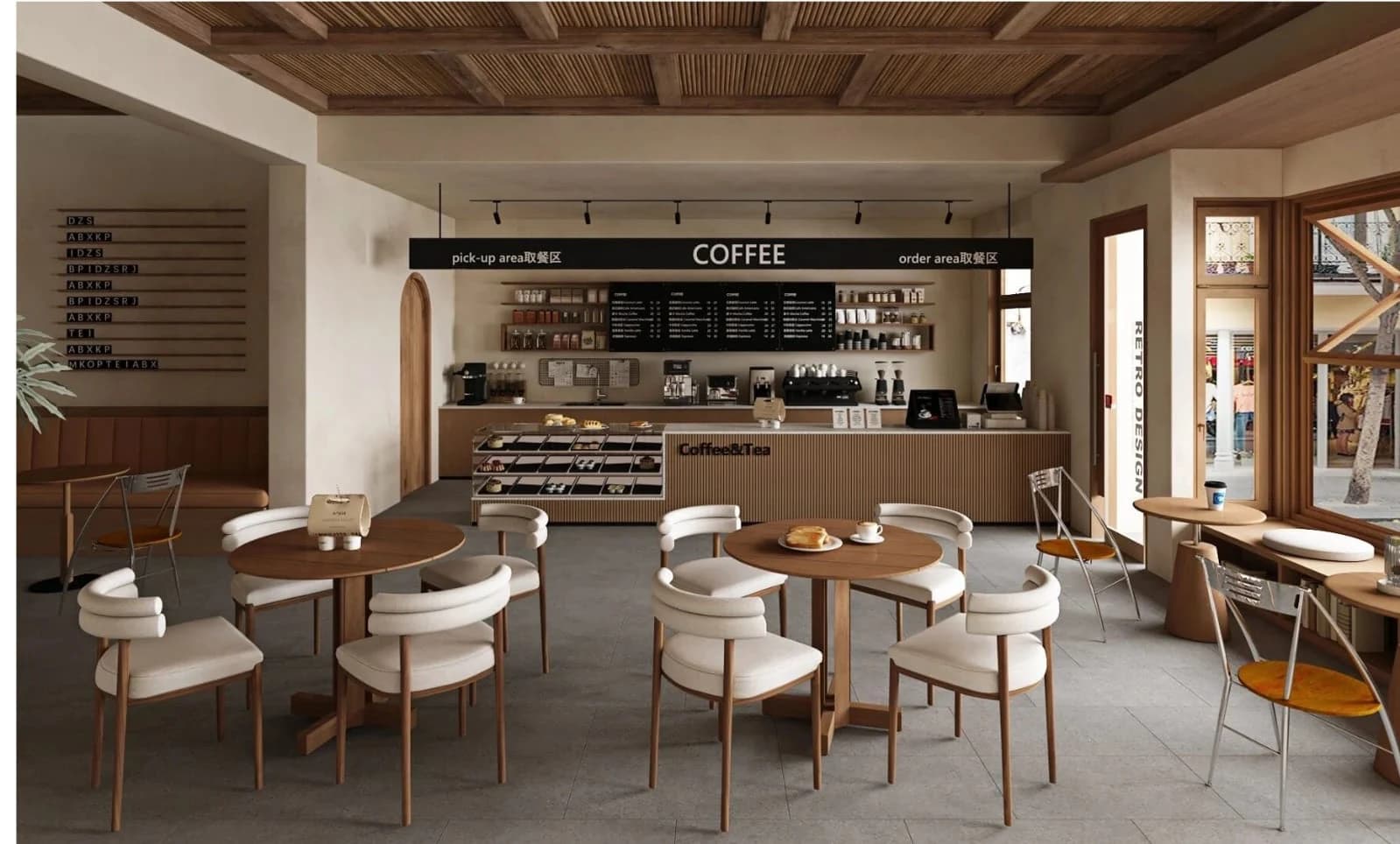 Stellar Bay café interior